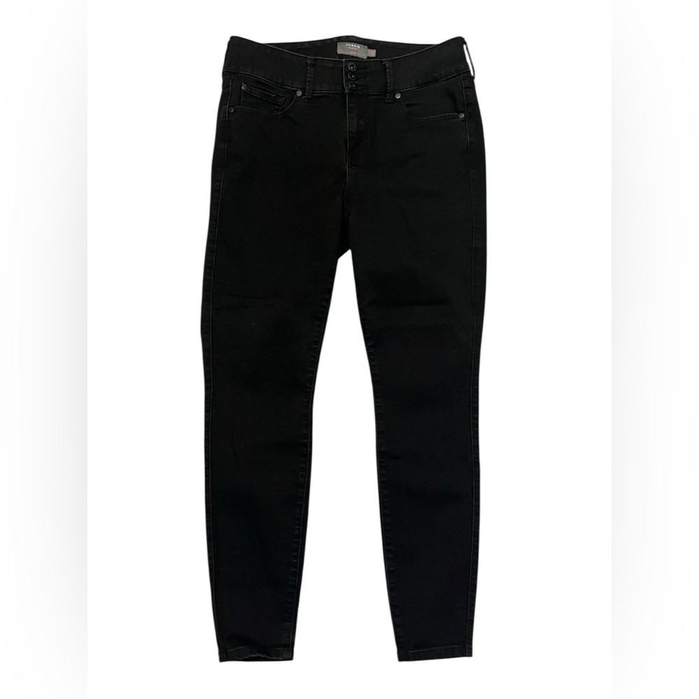 Torrid Black Skinny Jeans with Streamlined Fit